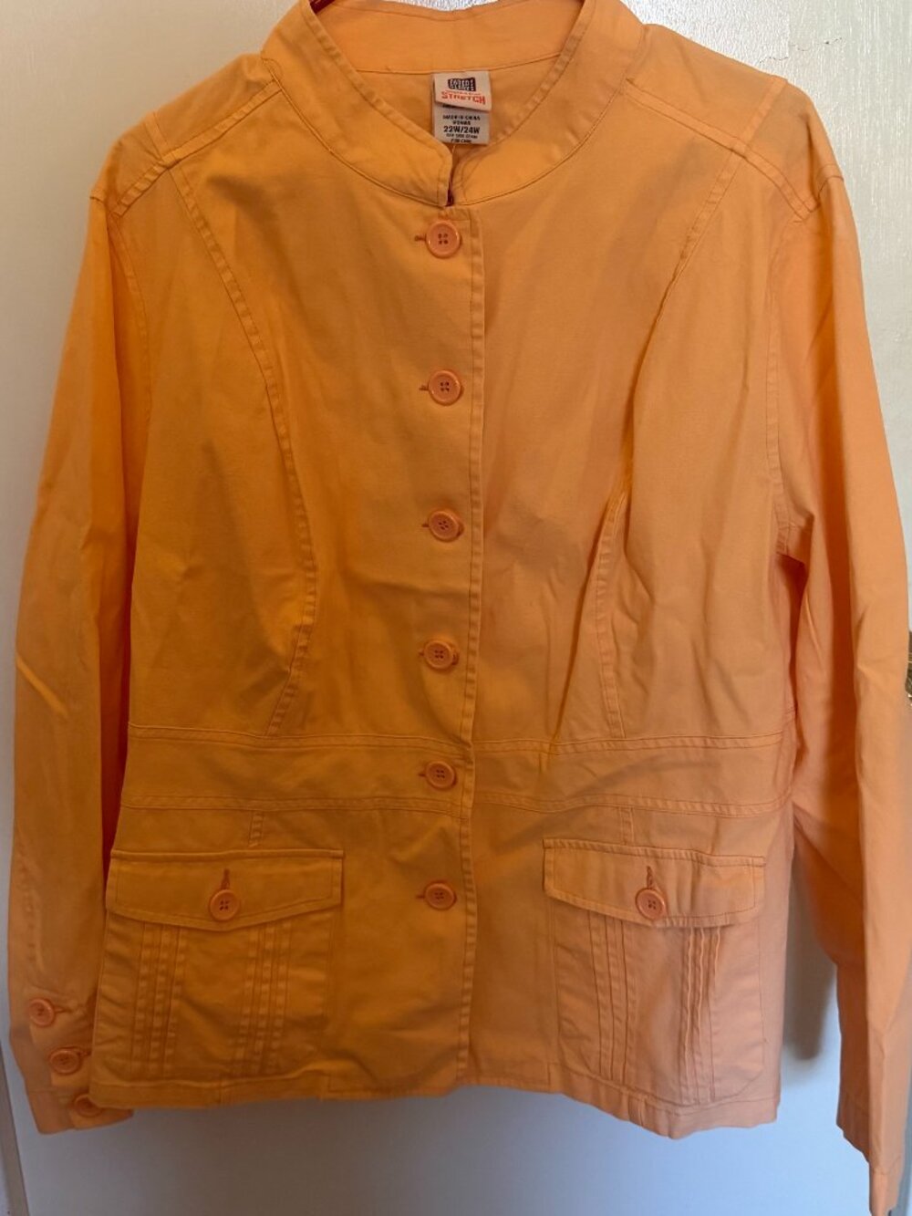 Faded Glory Melon Jean Jacket W 22W-24W